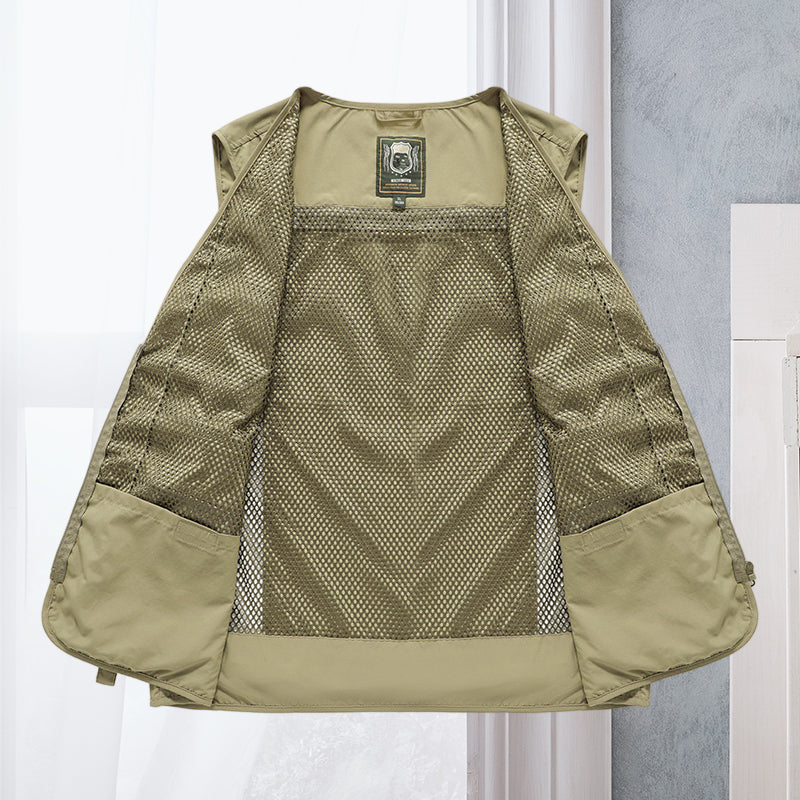 ARES | Functioneel mesh cargo vest