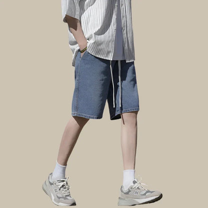 Big Boi Baggy Shorts | Street-style Denim korte spijkerbroeken heren