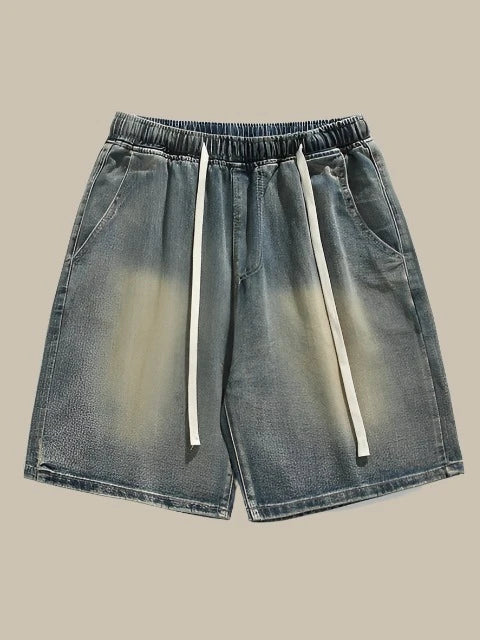 Billionaire Baggy Shorts | Streetwear Denim korte spijkerbroeken heren