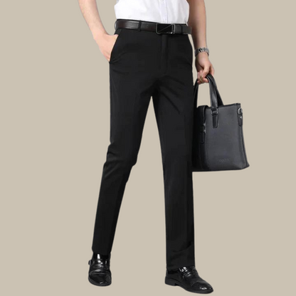 Zeta Stretch Pantalon | Klassieke slim-fit heren broek met ultra stretch