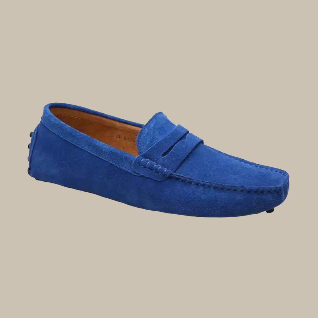 Capri Suede Driver Loafers | Stijlvolle comfortabele instappers voor mannen