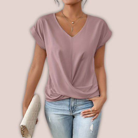 ELSA | Casual V-hals top