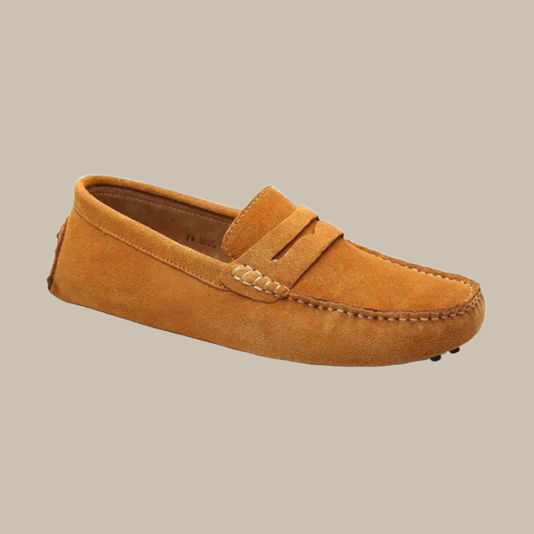 Capri Suede Driver Loafers | Stijlvolle comfortabele instappers voor mannen