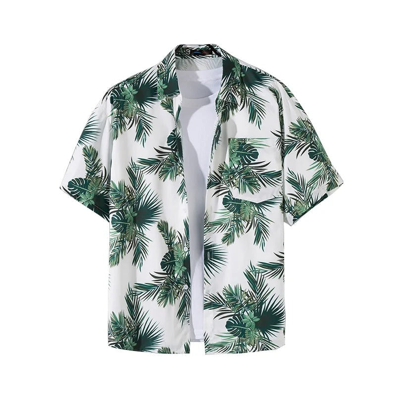 Amigo™ Hawai overhemd met korte mouw en bloemenprint