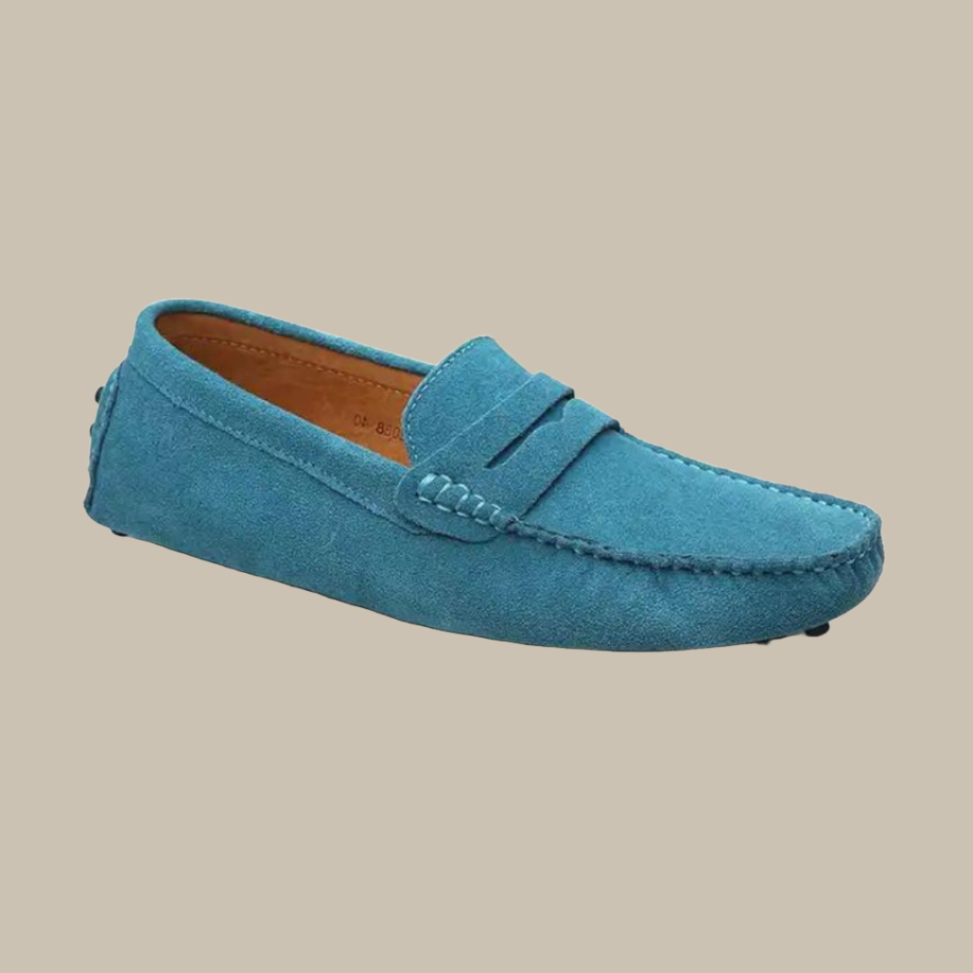 Capri Suede Driver Loafers | Stijlvolle comfortabele instappers voor mannen