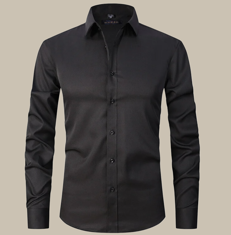 Zeta Stretch Shirt | Casual/formeel  heren overhemd met premium stretch voor de beste pasvorm