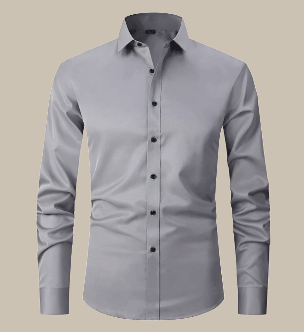 Zeta Stretch Shirt | Casual/formeel  heren overhemd met premium stretch voor de beste pasvorm