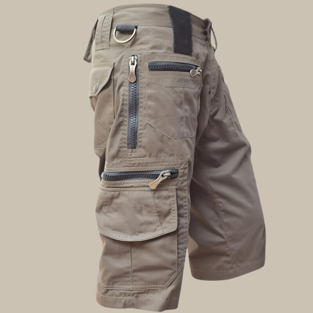 B-Unit Militaire Shorts | Moderne cargo shorts voor heren met meerdere zakken