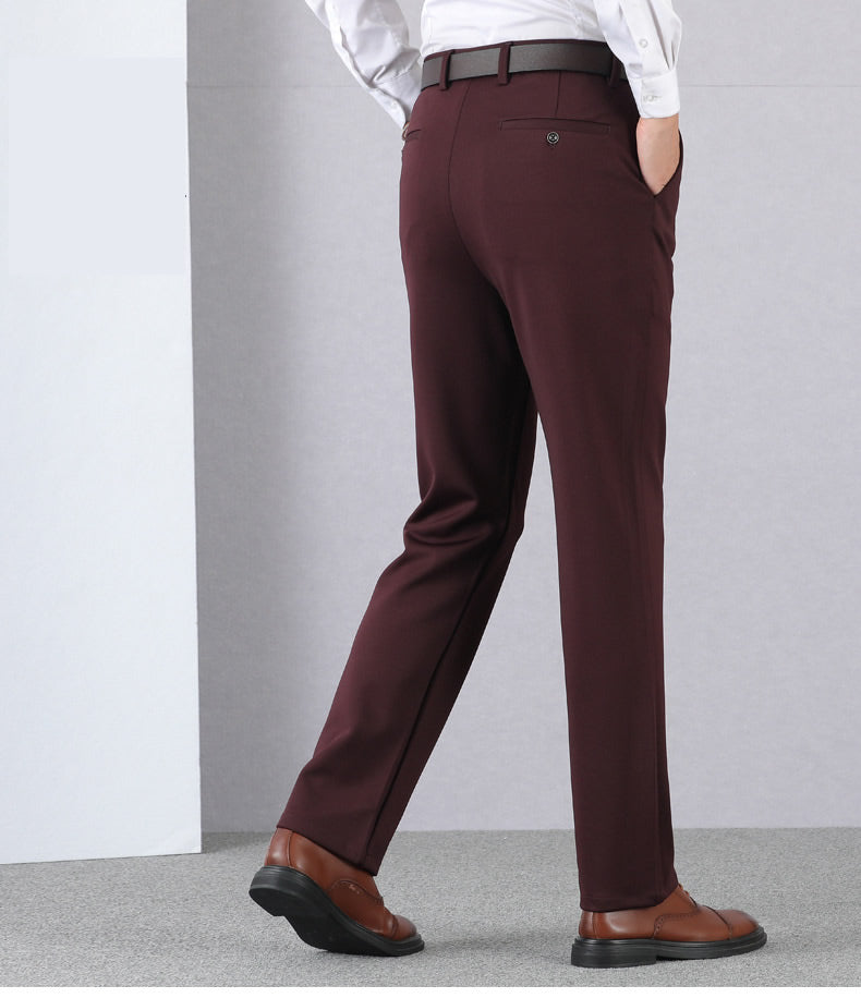 Zeta Stretch Pantalon | Klassieke slim-fit heren broek met ultra stretch