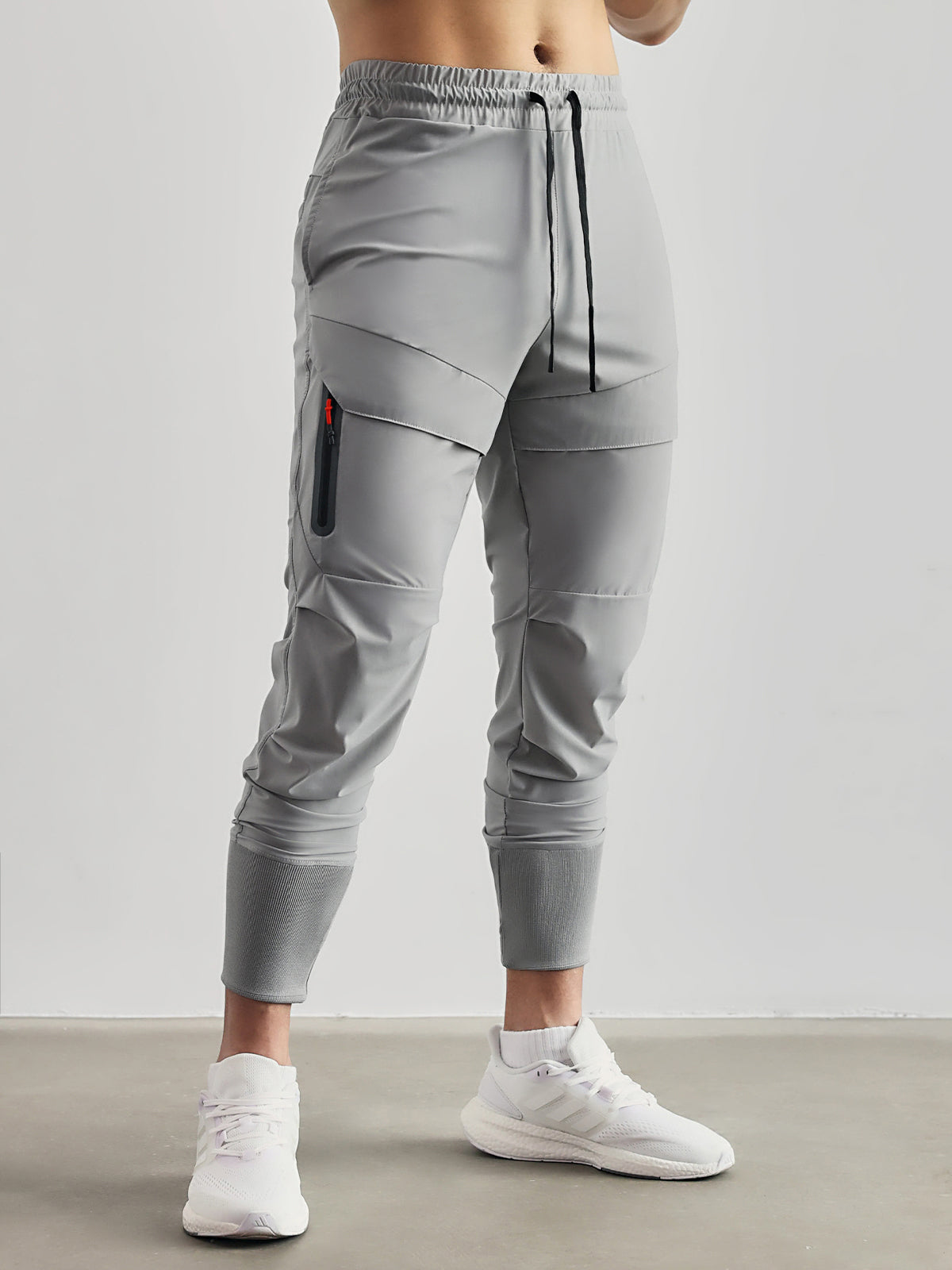 Brady - Heren Stay Cool Cargo Jogger Sportbroek met hoog ribpatroon