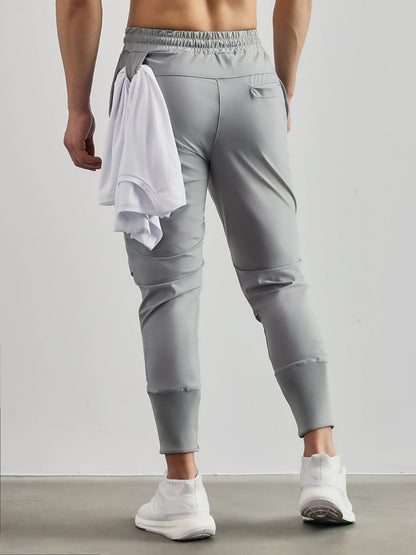 Brady - Heren Stay Cool Cargo Jogger Sportbroek met hoog ribpatroon