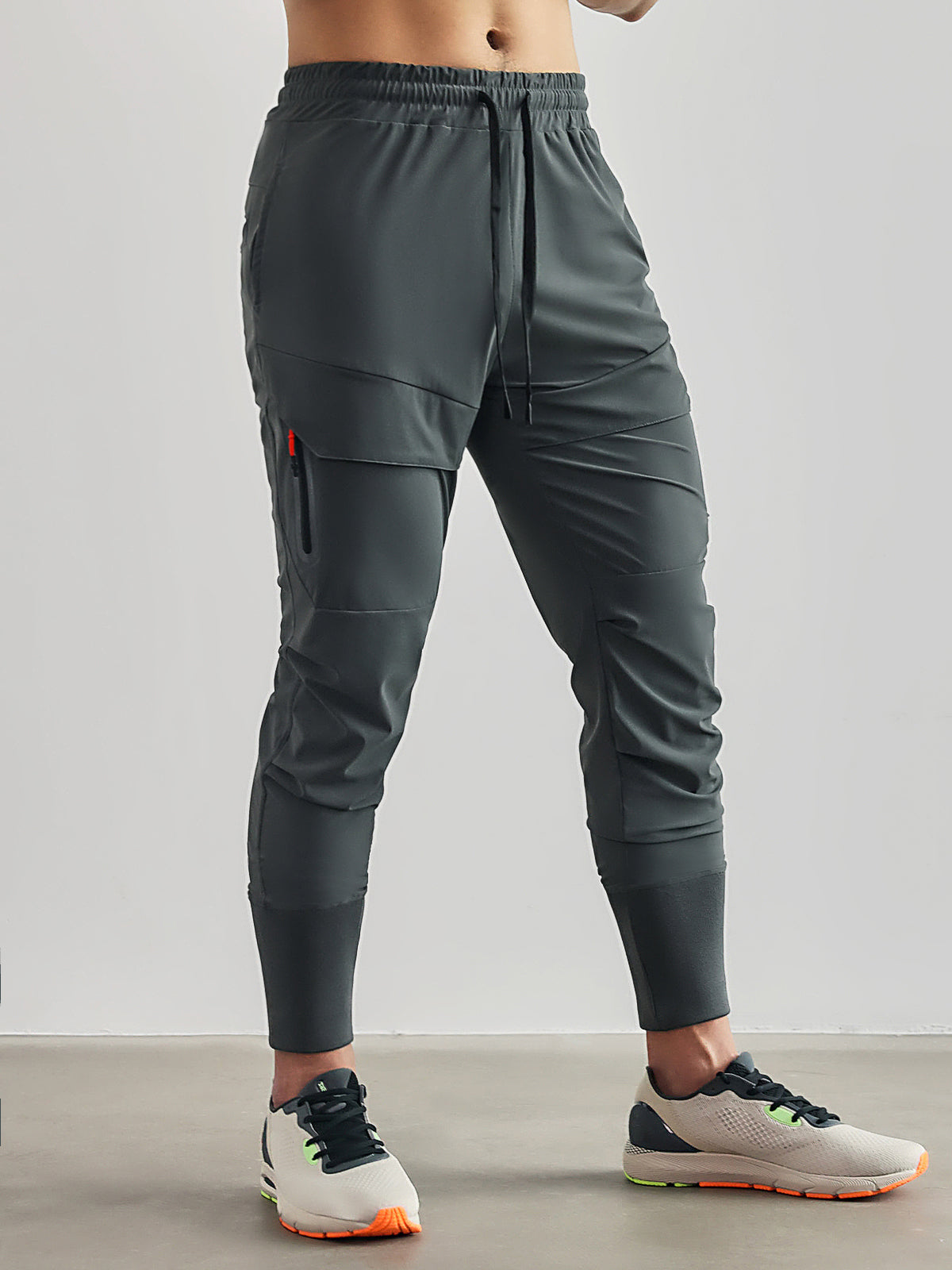 Brady - Heren Stay Cool Cargo Jogger Sportbroek met hoog ribpatroon