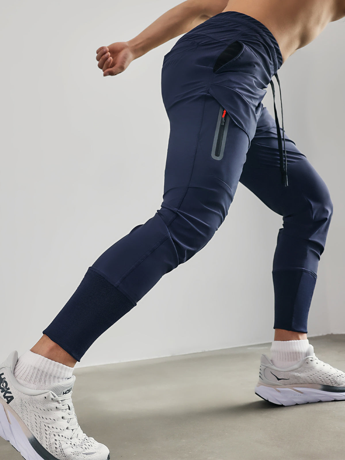 Brady - Heren Stay Cool Cargo Jogger Sportbroek met hoog ribpatroon