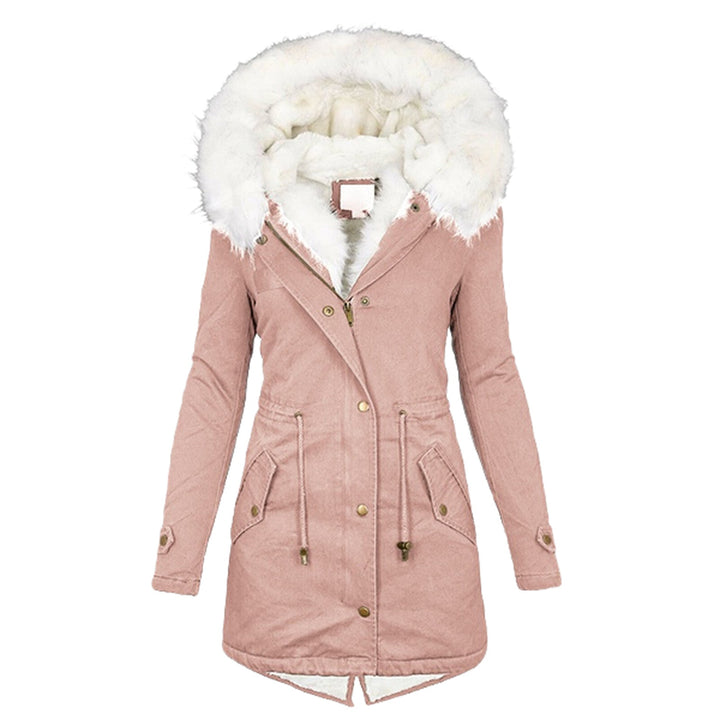 Ayla - De nieuwe oversized parka jas met capuchon en bontvoering