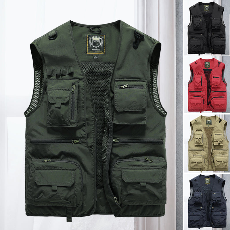 ARES | Functioneel mesh cargo vest