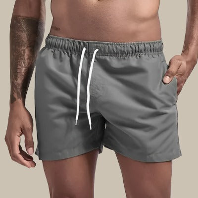 Aqua Di Man Zwembroek | Premium Sneldrogende Basic mid-short zwembroek voor heren