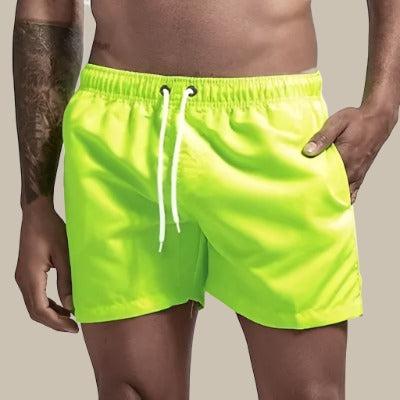 Aqua Di Man Zwembroek | Premium Sneldrogende Basic mid-short zwembroek voor heren