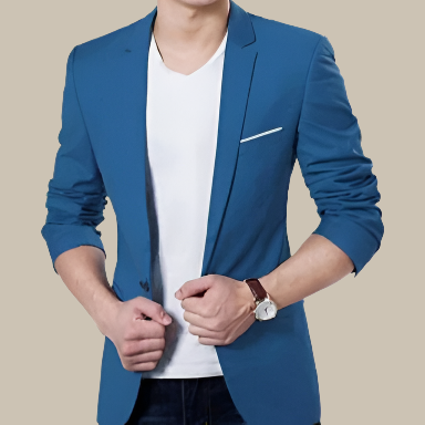 Brunello Stretch Blazer | Premium Italiaanse stretch blazer heren