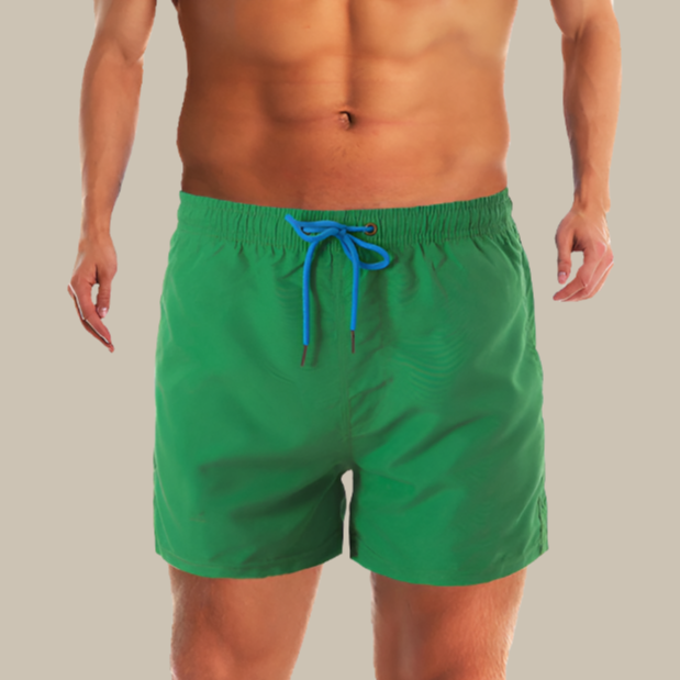 Aqua Di Man Zwembroek | Sneldrogende half lange short met stretch voor heren