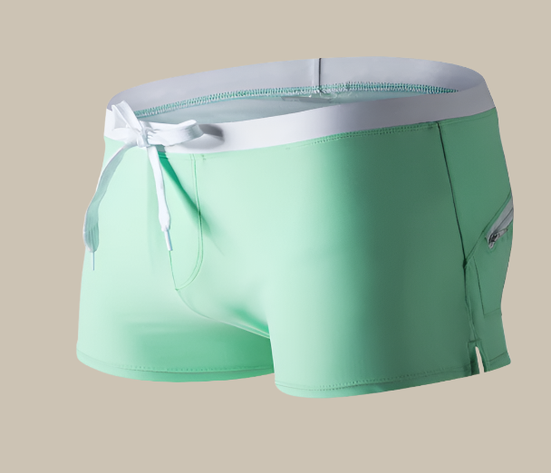 Aqua Di Man Zwembroek | Sneldrogende korte mini short met stretch voor heren