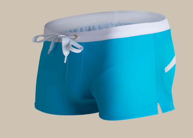 Aqua Di Man Zwembroek | Sneldrogende korte mini short met stretch voor heren