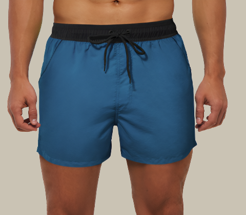 Aqua Di Man Zwembroek | Sneldrogende luxe short met stretch voor heren