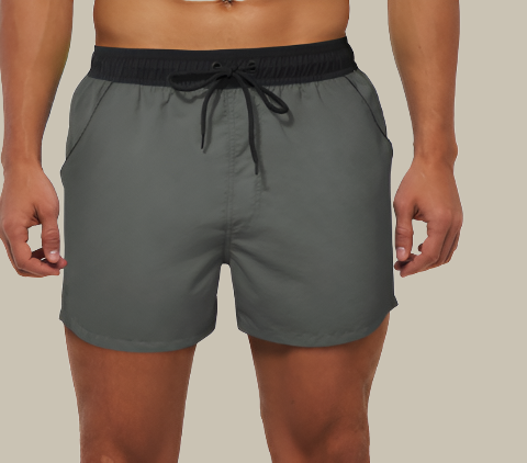 Aqua Di Man Zwembroek | Sneldrogende luxe short met stretch voor heren