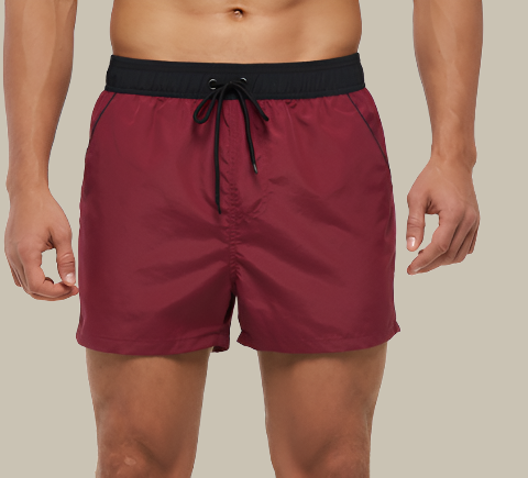 Aqua Di Man Zwembroek | Sneldrogende luxe short met stretch voor heren