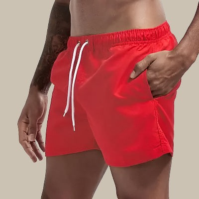 Aqua Di Man Zwembroek | Premium Sneldrogende Basic mid-short zwembroek voor heren