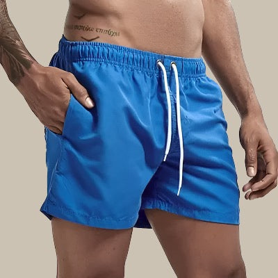 Aqua Di Man Zwembroek | Premium Sneldrogende Basic mid-short zwembroek voor heren